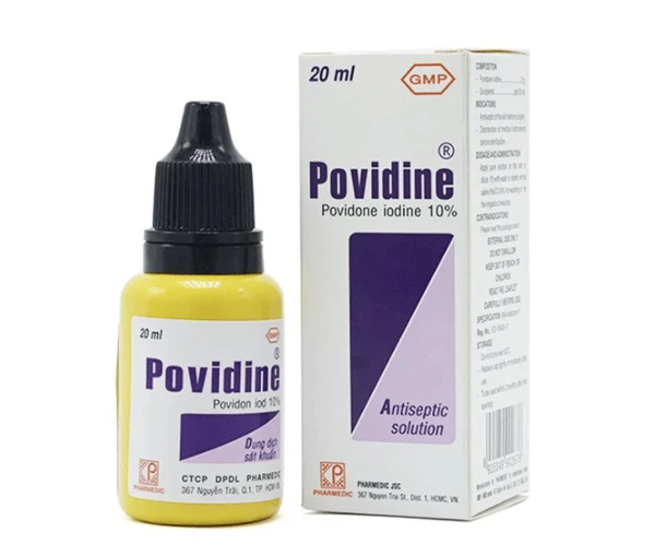 Dung dịch sát khuẩn Povidine 4% 800ml