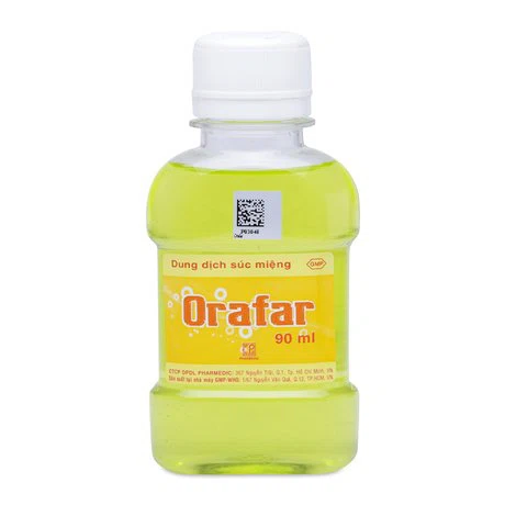 Nước súc miệng Orafar 90ml