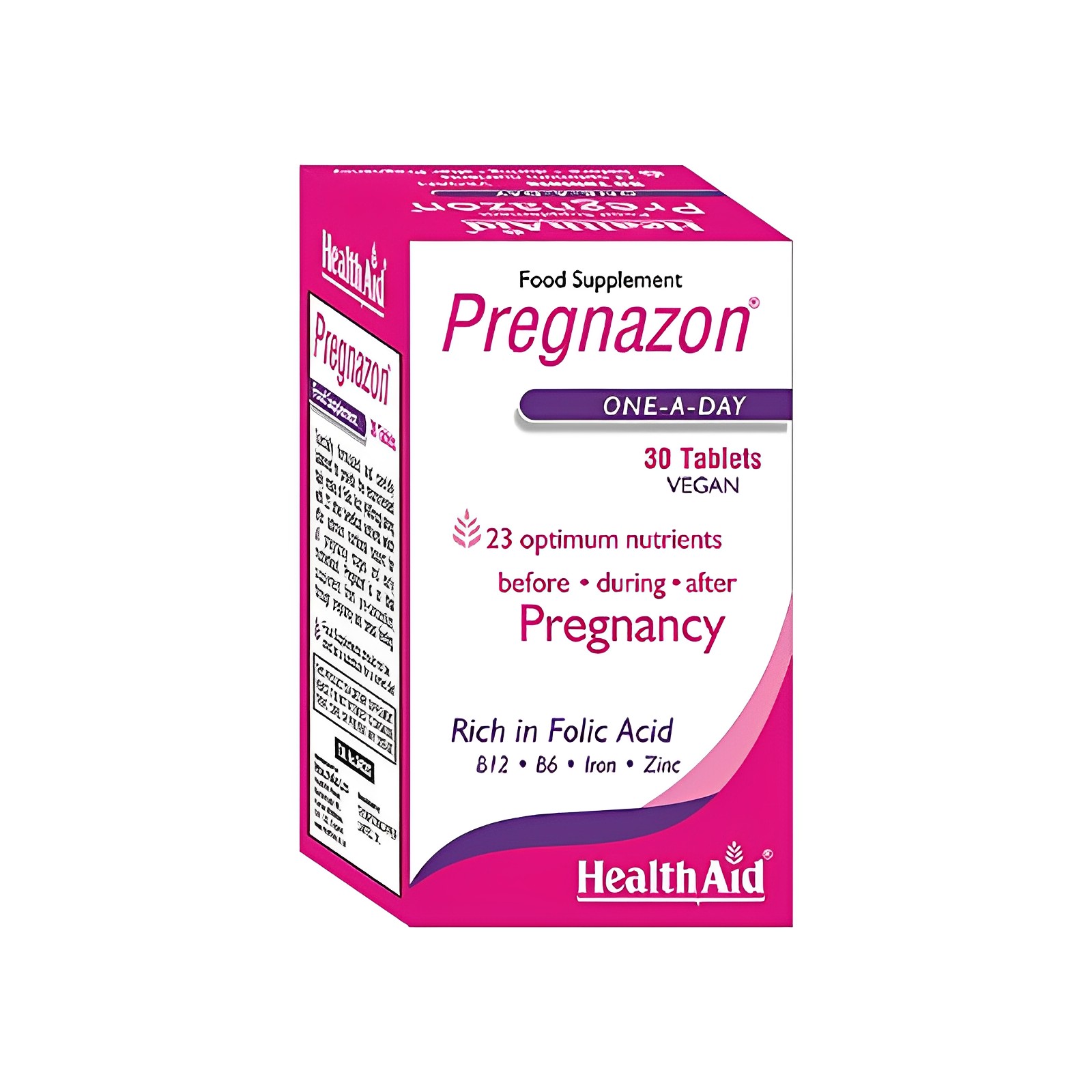 Pregnazon Tablets, hỗ trợ tăng cường sức khỏe và thể chất cho bà bầu