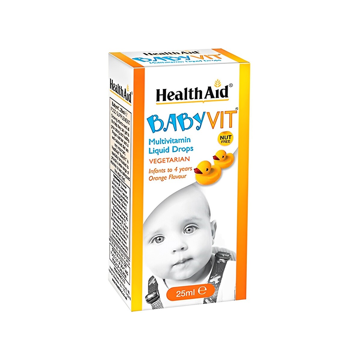 HealthAid Baby Vit Liquid Drops, hỗ trợ cung cấp vitamin và khoáng chất 25ml