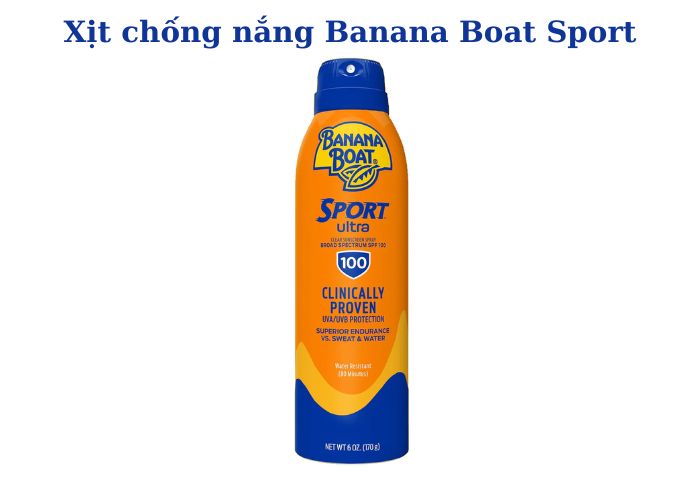 Review xịt chống nắng Banana Boat Sport có tốt không?