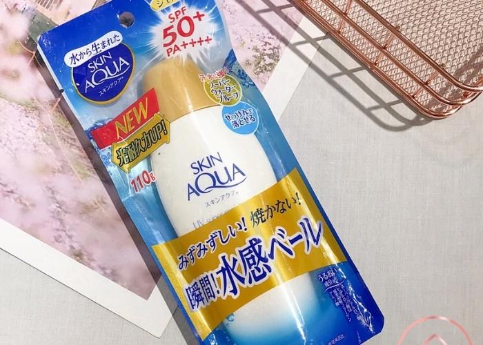 Review kem chống nắng Skin Aqua UV Super Moisture Gel có tốt không?