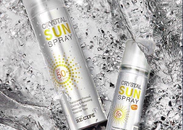 Review xịt chống nắng Recipe Crystal Sun Spray có tốt không?