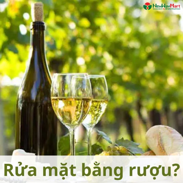 Rửa mặt bằng rượu có lợi hay hại cho da?