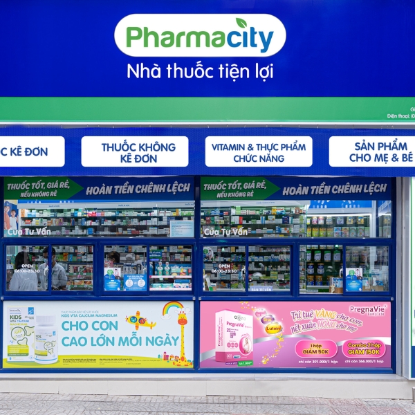 Tăng tốc mở chuỗi bán lẻ dược phẩm