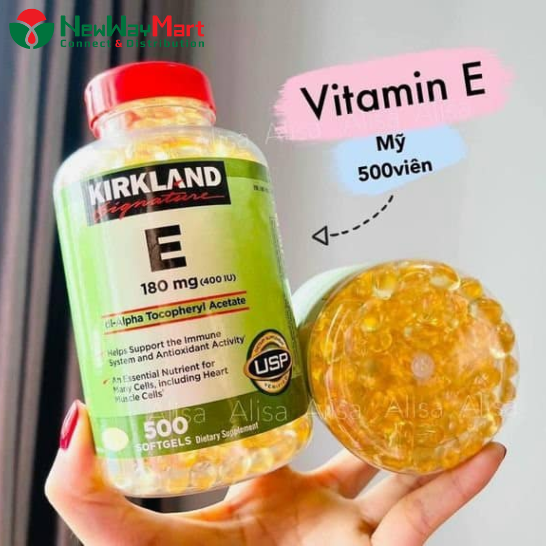 Hạn sử dụng của vitamin E Kirkland bao lâu? Cách check nhanh